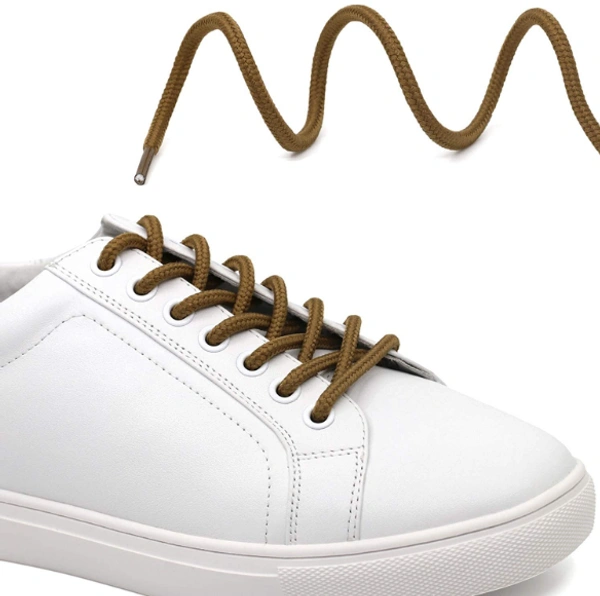 GRAH SANGRAH® (2 Pair) Shoelaces for Thick Round Climbing, Hiking, Boot, Running , Sport Shoes Laces  - 120 CM, Light Brown